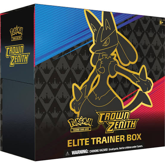 Crown Zenith Elite Trainer Box (Opened Live)