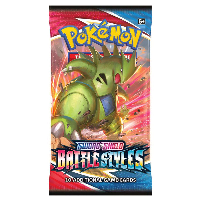 Battle Styles Booster Pack (opened live)