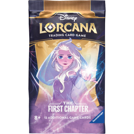 Lorcana The First Chapter Booster Pack (opened live)