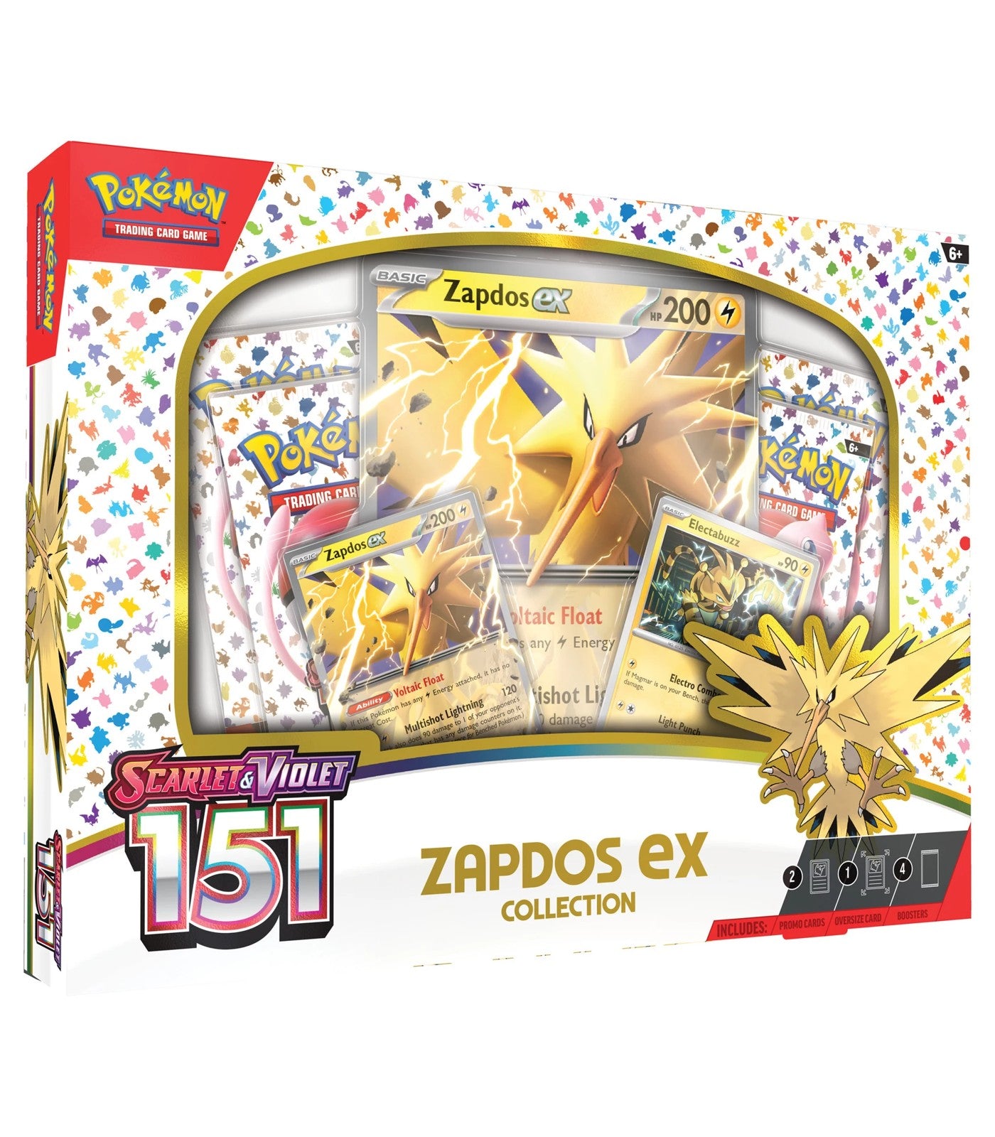 Zapdos ex 151 Collection Box (opened live)