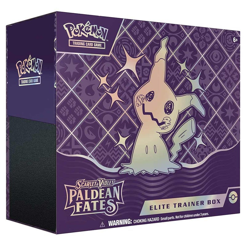 Paldean Fates Elite Trainer Box (opened live)