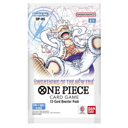 One Piece OP05 Booster Pack (opened live)