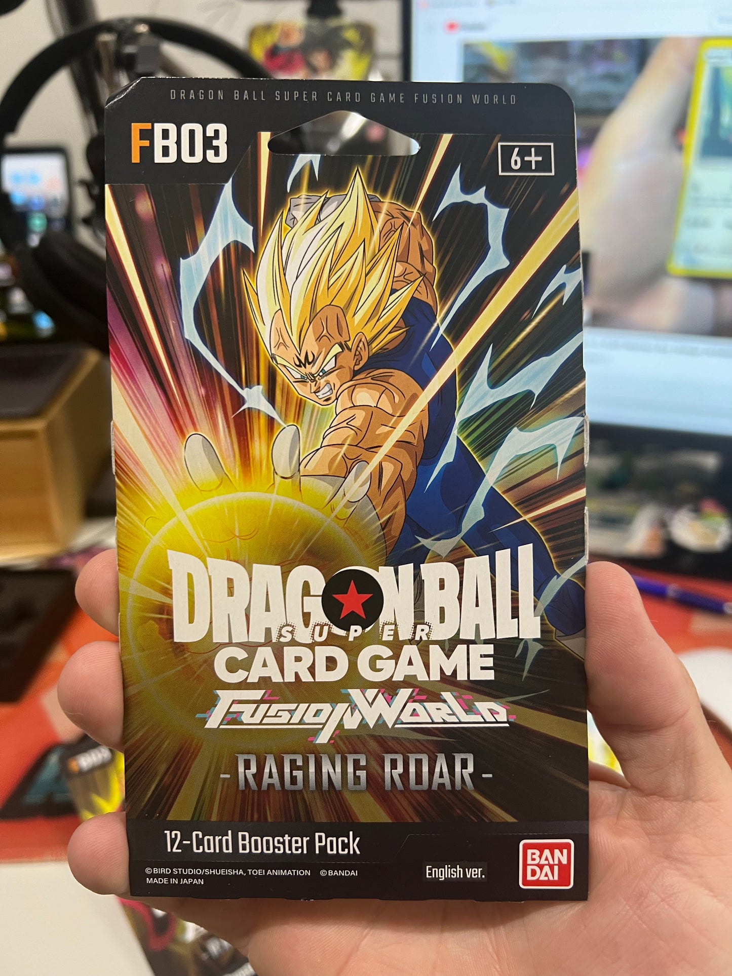 Dragon Ball Fusion World FB03 BLISTER Pack (opened live)