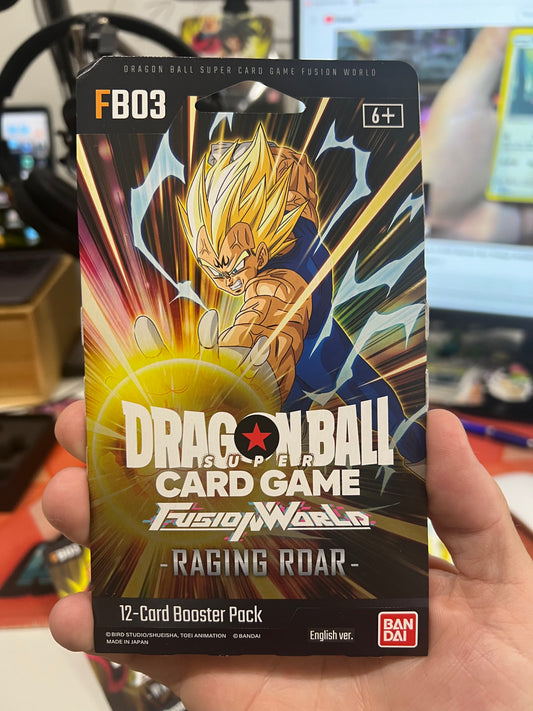 Dragon Ball Fusion World FB03 BLISTER Pack (opened live)